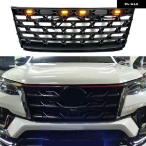 フォーチュナー用にフォーチュナー レーシンググリル フォーチュナー 2020 2021 フロント レーシンググリル アッパー バンパー グリル 自動フロントグリル