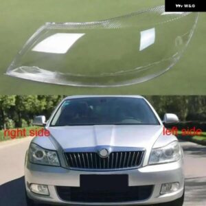 シュコダ オクタヴィア 2010-2014 ヘッドライト カバー ブティッククリア LAMPSHDADE ヘッドランプ シェルプレキシガラス交換レンズ