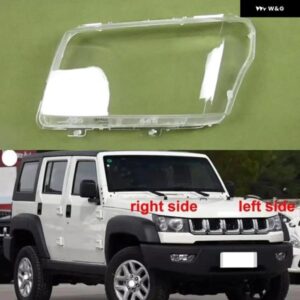 BAIC BJ40 BJ40L 2010-2016 2017 2018 カーアクセサリー ヘッドランプ カバー ク リア ヘッドライト シェルレンズ プレキシガラス