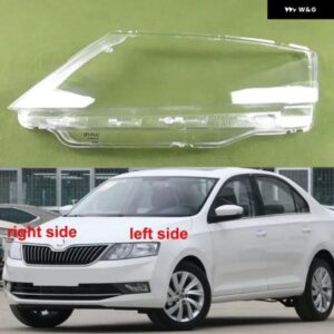 シュコダ ラピッド 2018 2019 ヘッドライト カバー シェード ヘッドランプ シェルクリアレンズ プレキシガラス