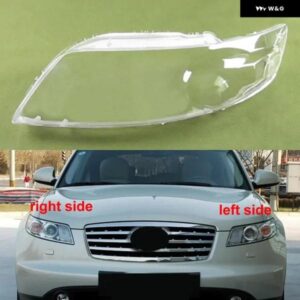 38169 インフィニティ FX35 FX45 ヘッドライト カバー クリア ヘッドランプ シェル交換 プレキシガラス