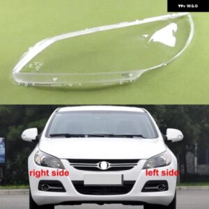 HEYUE セダン 2009-2012 ヘッドランプ シェル ヘッドライト カバー クリアレンズ プレキシガラス交換