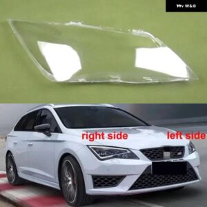 セアトレオン用 2013-18 ヘッドライト カバー シェード ヘッドランプ シェルク リア ケースレンズ プレキシガラス