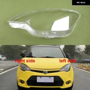 MG 3 MG3 2011-16 ヘッドランプ シェルク リア レンズ フロント ヘッドライト カバー プレキシガラス