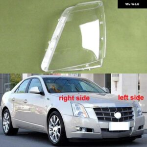 キャデラック CTS CTS-V クーペ 2008-2015 クリア ヘッドランプ カバー ヘッドライト シェル レンズ プレキシガラス