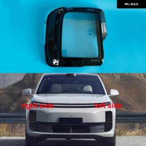 リード理想 L6 2024 ヘッドライト カバー ク リア ランプケース ヘッドランプ シェルプレキシガラス交換レンズ