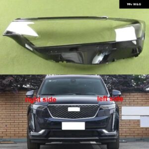 キャデラック XT6 2020 2021 2022 ヘッドライト カバー クリア ヘッドランプ シェルレンズ 交換 プレキシガラス