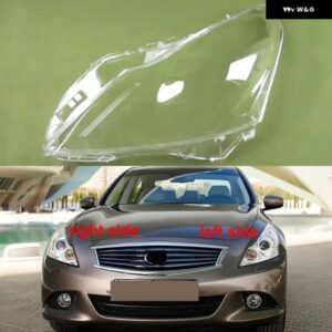 インフィニティ Gシリーズ G37 G35 G25 2010-2015 ヘッドライト カバー レンズ ク リアランプ シェルプレキシガラス交換
