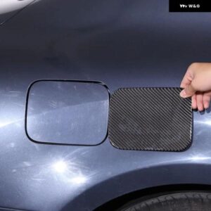 インフィニティ G25 G35 G37 2007-2013 ソフトカーボン燃料キャップ パネル ステッカー カバー トリム ステッカー カーアクセサリー