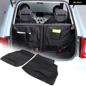 フィアット 500 2023 アクセサリーリア トランク 収納 袋リア オーガナイザー ぶら下げバッグカーアクセサリー