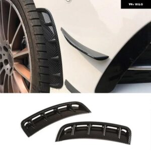 メルセデス Aクラス W177 2019-2021 ABS カーボンフロント バンパー スポイラー サイド排気カバー ステッカー カーアクセサリー