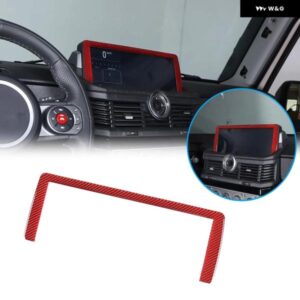 カーボンカーセンター ダッシュボード GPS ナビゲーションフレーム ステッカー トリム INEOS 擲弾兵 2020-2024 装飾 キット アクセサリー