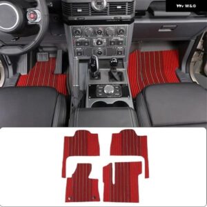 INEOS GRENADIER 2020-2024 シルクフロント 用 インテリア カーペットパッド 4個 後列フロアフット プロテクター マットカーアクセサリー