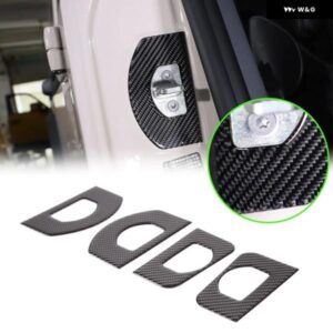 カーボン車内ドアヒンジロックフレーム ステッカー トリム INEOS 擲弾兵 2020-24 プロテクター アクセサリー
