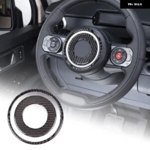 カーボン ステアリングホイール センターフレーム トリム ステアリング ボタン ステッカー キット アクセサリー INEOS 擲弾兵 2020-2024