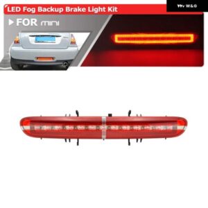 ミニリア バンパー 3-IN-1 LED バックアップリバース ブレーキ ランニング フォグライト キット ミニクーパー R56 LCI R57 LCI R58 R59 E4 承認