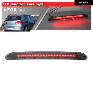 1X スモーク LED ハイ マウント サード 3RD ブレーキストップライト VW ゴルフ 6 MK6 ゴルフ 7 MK7 ハッチバック バリアントポロ 6R 6C ティグアン II