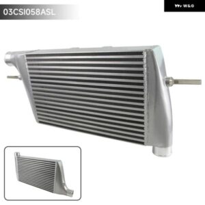 FMIC フロント マウント インタークーラーパフォーマンス ランサーエボリューション EVO X 2.0L ターボ エンジン 2008-2015 ブラック/に適合