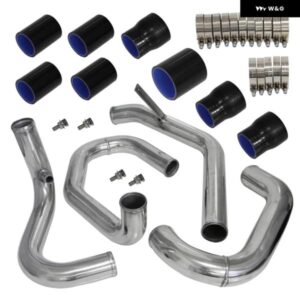 アップグレード フロント マウント インタークーラー配管 VW ジェッタ ゴルフ MK4 1.8L ターボ 98-05 レッド/ブルー/ブラックに適合