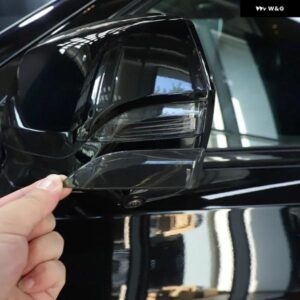 キャデラック エスカレード 2021-23 ABS バック ミラー ウィンカーライト インジケータライト 装飾 カバー カーアクセサリー