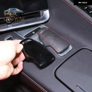 コルベット C8 クーペ Z51 2020-2022 ABS カーボンカーセンター コンソール ギア シフト ヘッドノブ パネル カバー トリム 自動