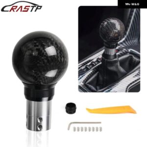 カーボン自動 ギア シフト ノブ プッシュ ボタン プレススタイル 10 世代シビックアコード RS-SFN142