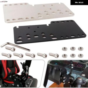 レーシングゲームハンドブレーキ アダプター プレート USB ハンドブレーキ SIM レーシングハンドブレーキレーシングゲーム ブラケット プレート RS-HB036