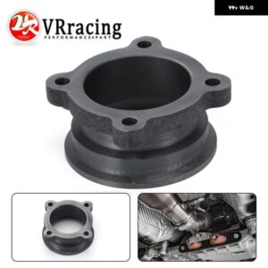 2.5インチ 3インチ V バンド ターボ縦樋排気フランジ アダプター 4 ボルト変換キット 鋳アイアンフランジ アダプター VR4830