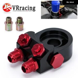 アルミ AN10 オイルクーラー アダプター サンドイッチターボサーモスタットとフィッティング 3/4-16 UNF M20 * 1.5 VR6746