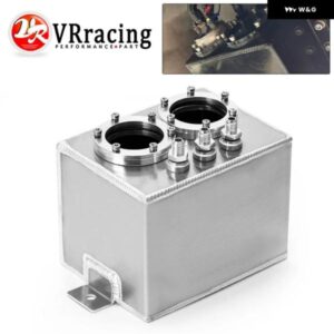 3L デュアルビレット アルミ燃料サージタンク/サージタンク 044 燃料ポンプし ブラック TK84