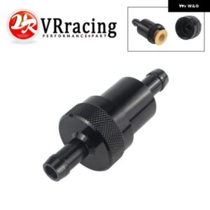 5/16インチ ビレット アルミ アルマイト ブラック 燃料 フィルター 5/16インチ ストリート 燃料 フィルター SLF0520-05