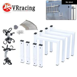 トレーラー用アルミラダーラック ラダーラック サイド マウント フリーコンビネーション 囲いトレーラー 側壁用バッフルとDフック付き