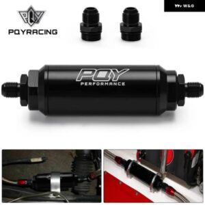 44MM 燃料 フィルター 2個 AN6 と 2個 AN8 アダプター フィッティング 100 ミクロンのエレメント付き PQY5565