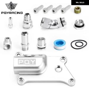 オートアッパークーラント ハウジング ストレート フィラー ネック アンプ付きサーモストラジエターキャップカバー K24 K20Z3 PQY-IMK09S