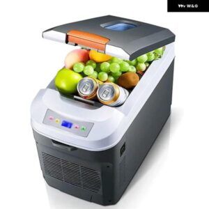 35L ミニ冷蔵庫冷蔵庫 DC12/24V 220V ポータブル屋外食品ドリンククーラー家の屋外のピクニックのに新鮮さ保つ