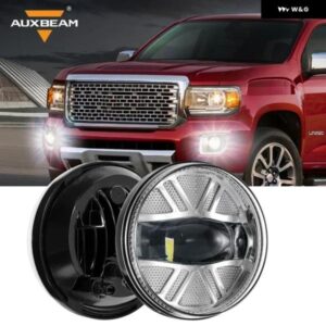 1ペア フロント バンパー LED フォグランプ GMC シエラ 1500 シエラ 2500HD 3500HD 2007-2013 と DOT 6000K 24ワット 駆動ランプ