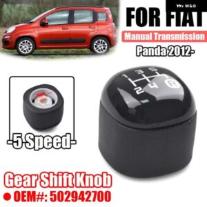 ギア シフト ノブ ハンドボール マニュアル トランス ミッション ギア シフト フィアット パンダ 2012 年 ブラック 5速 502942700