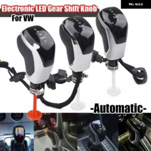 VW ゴルフ MK6 MK7 パサート CC B7 ジェッタ MK5 シロッコ自動 ギア シフト ノブ AT LED 電子 シフト レバー ハンドボール