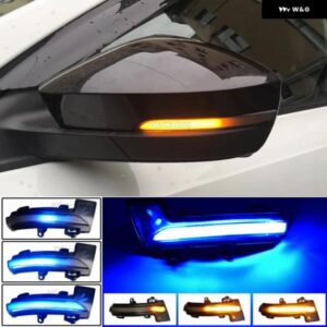ウィンカーライト インジケーター VW T-ROC T-CORSS シュコダ オクタビア MK3 5E 2個 LED ダイナミックウインカーサイドバックミラー