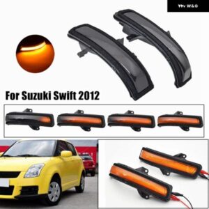 スズキ 2個 LED 点滅ダイナミックウインカー ウィンカーライトサイドマーカーミラー インジケーター 車 スイフト 2012-