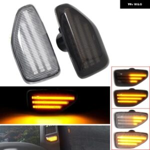 2X ダイナミック LED サイド マーカーライト ウィンカー シーケンシャル ウインカー インジケーター DACIA LOGAN II 2012 SANDERO II 2012 DUSTER 2018