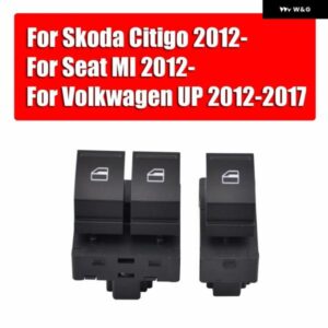 自動パワーウィンドウマスター スイッチ ボタン 1SB959857 1SB959855 ドライブ側フォルクワーゲン VW UP E-UP シュコダ CITIGO SEAT MII 2012 2013