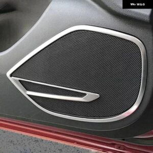 ビュイックリーガル 2017 2018 2019 ステンレス ドア スピーカー オーディオ ホーン フレーム カバー トリム カー スタイリング 8個