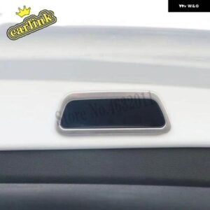 MG ZS 2018 ステンレス ブルー/マット/ブラックリア トランク ボックス ハンドル 装飾 カバー トリム カー スタイリング 1個