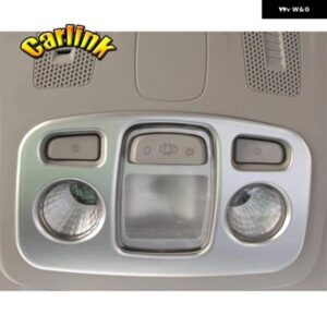 シトロエン C4 2016 ABS クローム車フロント読書ランプシェード ライトランプ パネル 装飾 カバー トリム カー スタイリング 1個