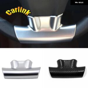 シトロエン エリゼ C-エリーゼ 2014 2015 2016 ABS マット/カーボン ステアリングホイール プレート フレーム パネル カバー トリム 車 1個