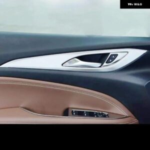 ビュイックリーガル 2017 2018 2019 ステンレス インナードアボウル プロテクター フレーム カバー トリム カー スタイリング 4個