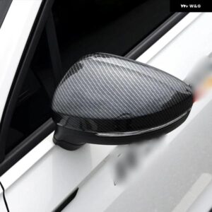 ティグアン MK2 2016 2017 2018 ABS カーボンバックミラー カバー カバー トリム カー スタイリング 2個