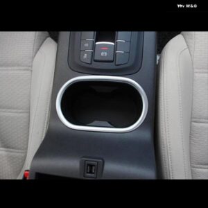 MG GS 2015 2016 2017 ABS マット ステッカー 水カップ フレーム 装飾 カバー トリム カー スタイリング 1個