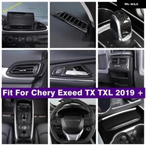ギア シフト パネル /ウィンドウリフト ボタン /ハンドルボウル/ エアコン アウトレット ACベントカバー トリム CHERY EXEED TX TXL 2019 2020